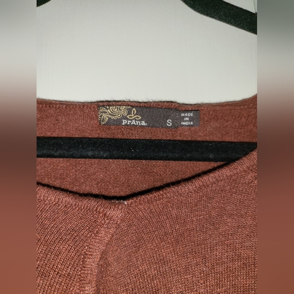 Prana Archer Sweater Dress Size Small Rust Color 🧡🧡🧡 - Picture 5 of 11